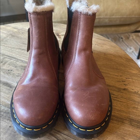 Dr. Martens Fur-Lined Boots 8 - Picture 2 of 6